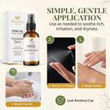 Bona Dea Naturals comparación de tamaño 2 oz ideal para llevar