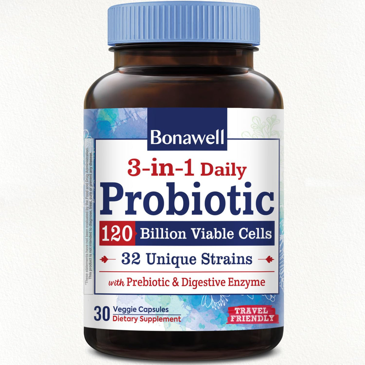 Bonawell envase frontal mostrando fórmula 3 en 1 y beneficios