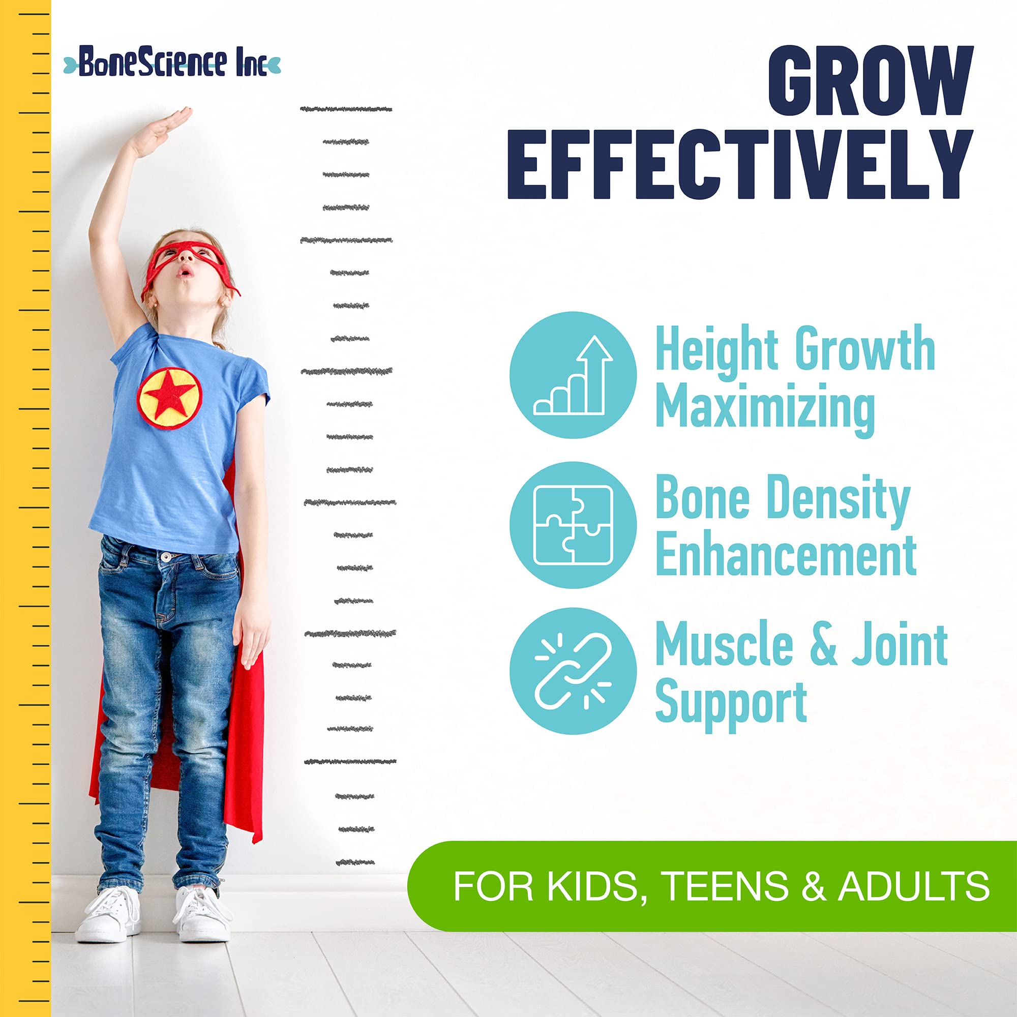 BoneScience Inc textura de ingredientes en detalle para transparencia