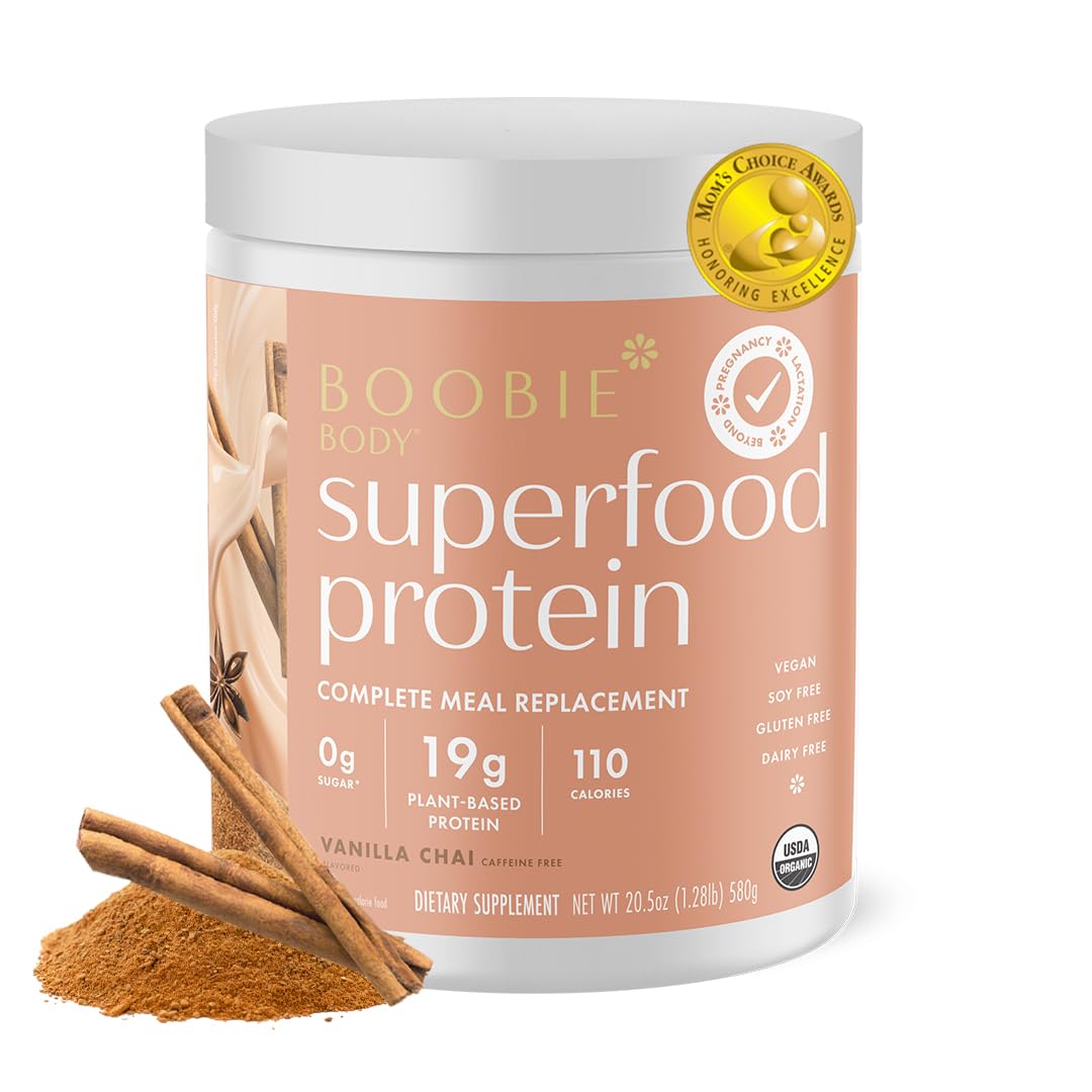 Boobie Brands tub shows front label and benefits en envase