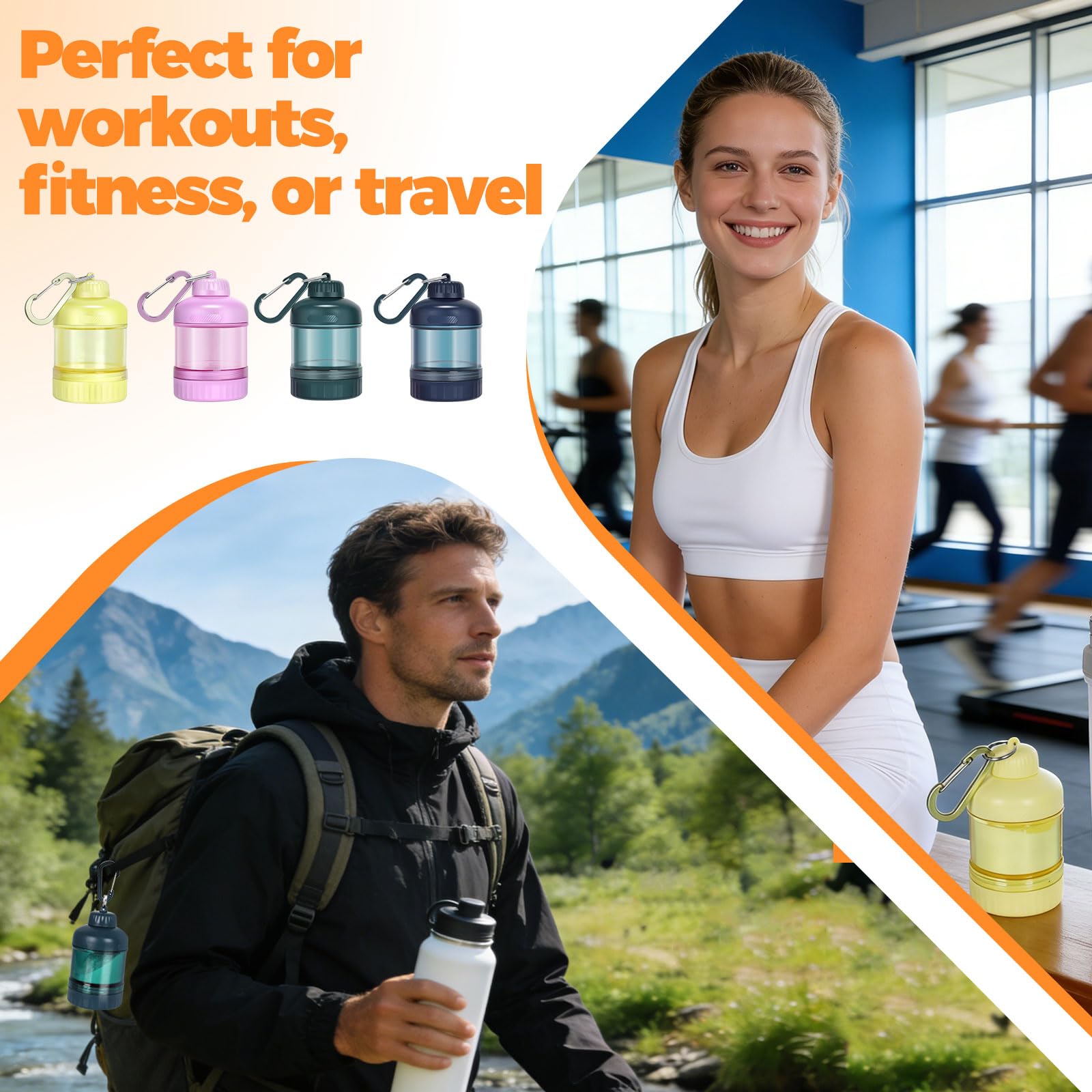 BooMetCheer empacado en mochila para viaje, portátil y seguro