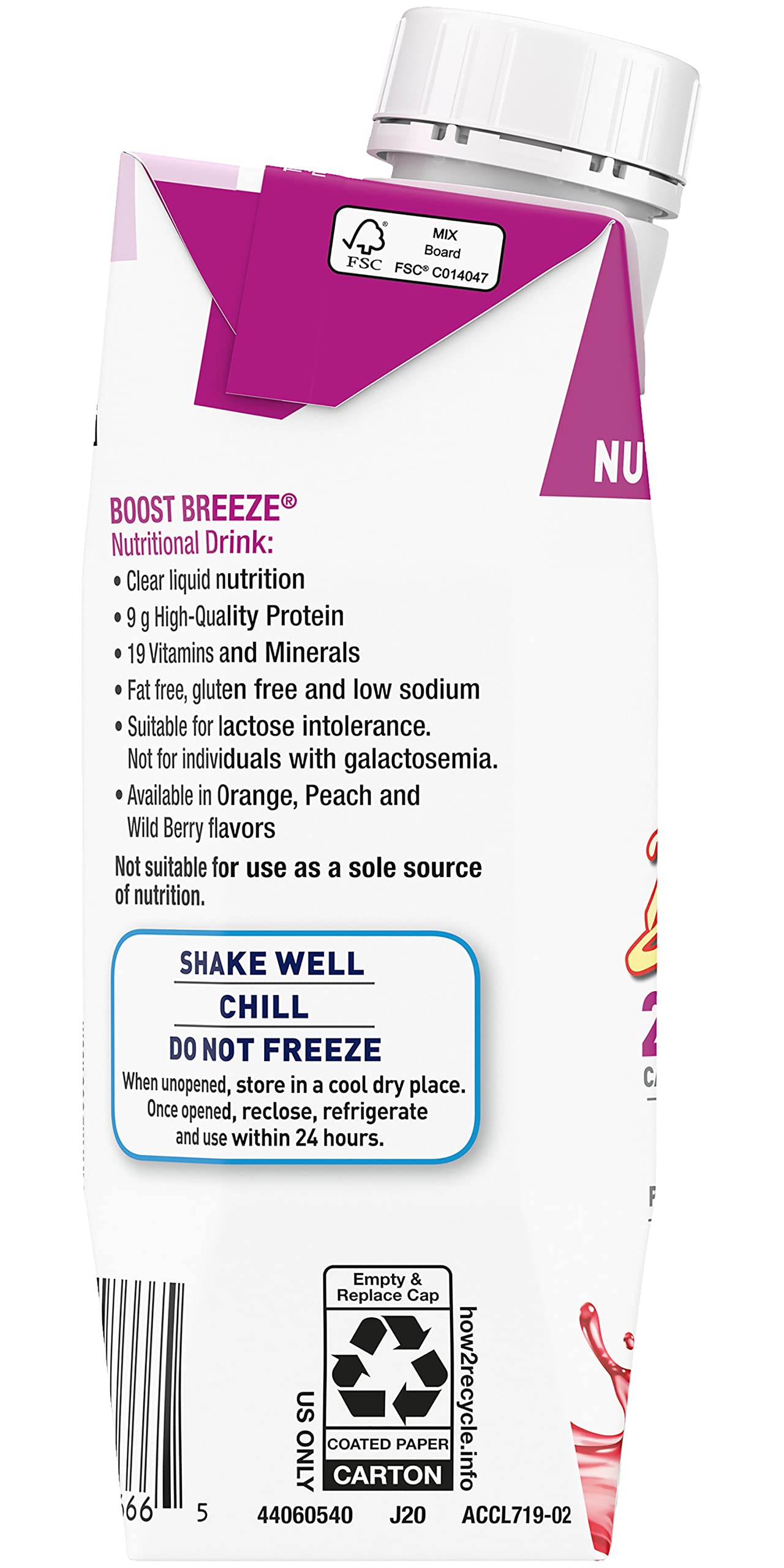 BOOST Breeze en mano demostrando tamaño portátil y consumo cómodo