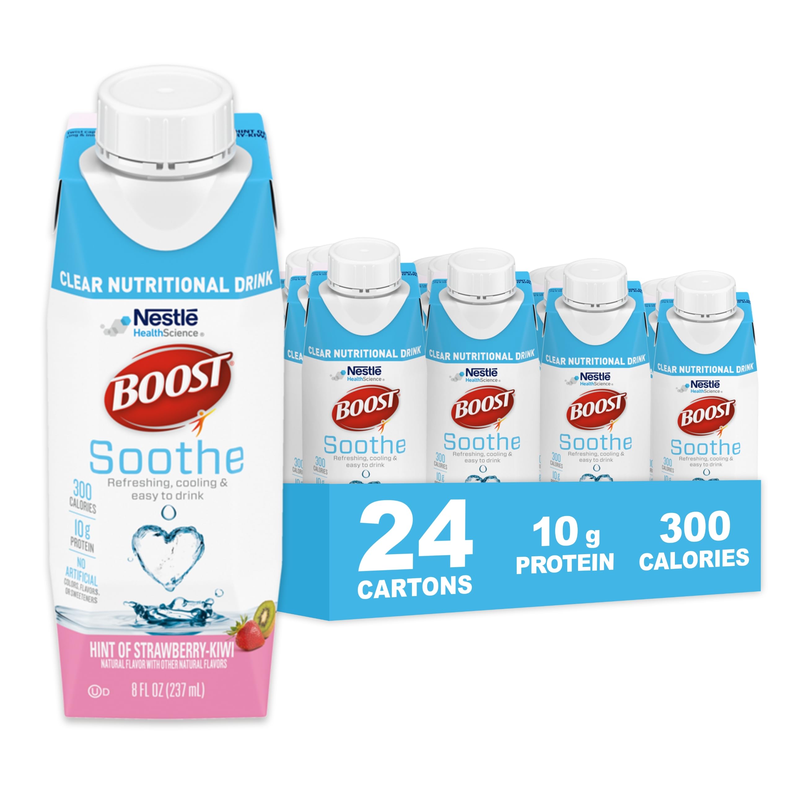 BOOST envase frontal mostrando etiqueta clara y beneficios visibles
