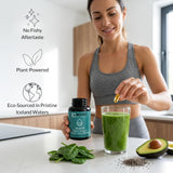 BoostCeuticals cápsula blanda en close-up, visualiza facilidad de ingestión