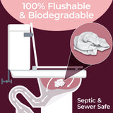 BOOTY WIPES detalle de paquete resellable, mantiene humedad y frescura