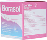 Borasol frente del envase mostrando etiqueta y tamaño 4 oz, facilita identificación y uso