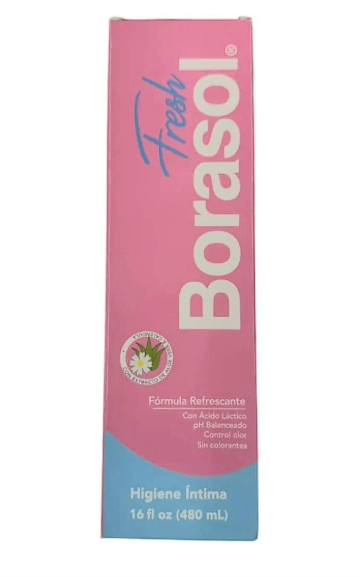BORASOL vista frontal del envase grande mostrando etiqueta y volumen para ahorro