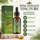 Boreome gotas de tintura en cuchara mostrando la dosificación precisa