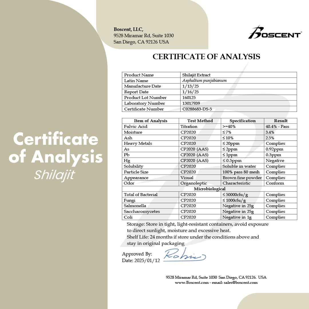 BOSCENT etiqueta con lista de ingredientes y certificaciones visibles