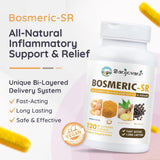 BOSMERIC-SR caplet en primer plano, detalle de su forma y fácil ingestión