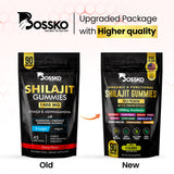 BOSSKO ingredientes principales visibles, resalta minerales y extractos botánicos