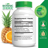 Botanic Choice primer plano de una cápsula para ver textura y calidad del producto