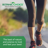 Botanic Choice etiqueta con información nutricional y certificados, garantía de calidad