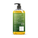 Botanic Hearth etiqueta con lista de ingredientes naturales legible