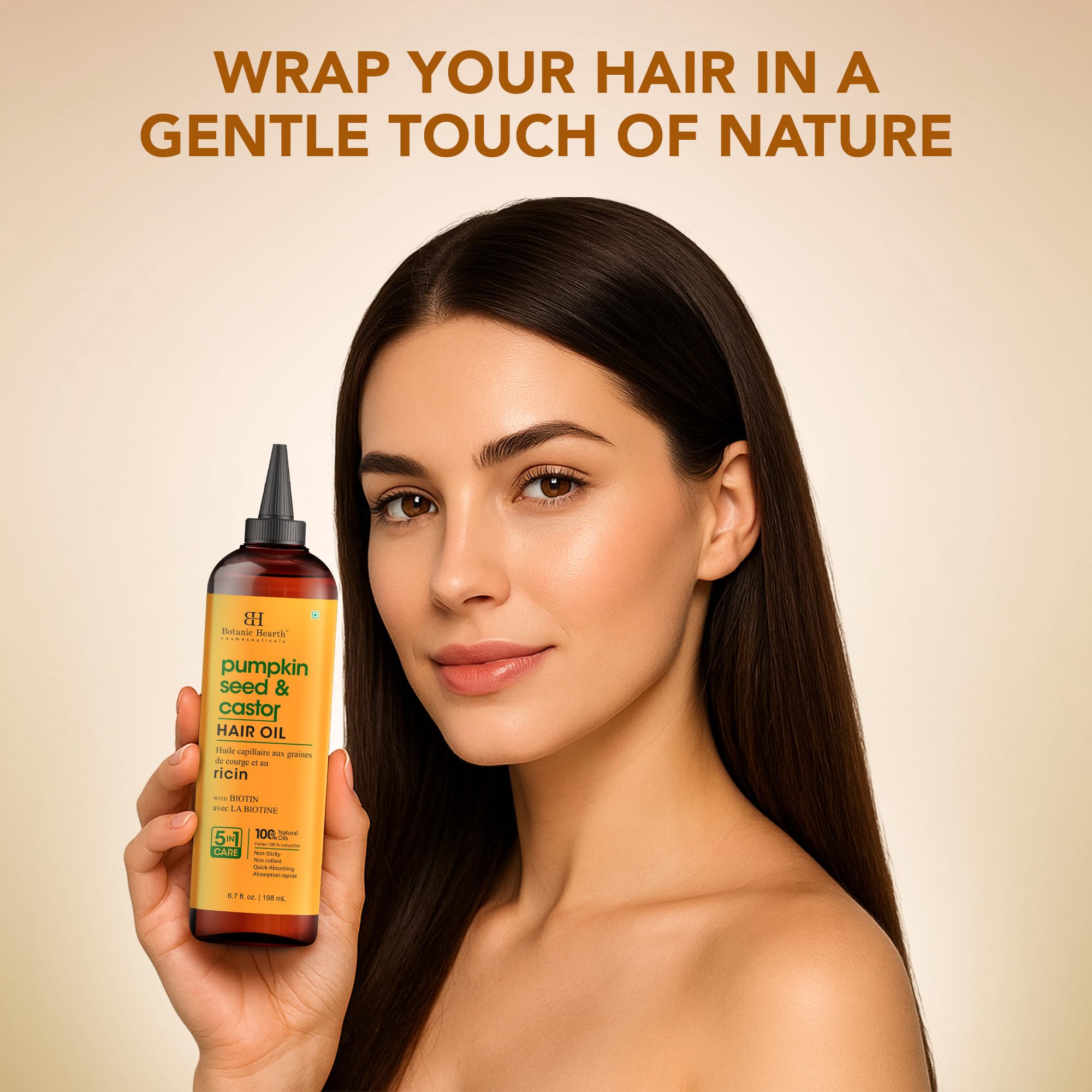 Botanic Hearth puntas del cabello más suaves y menos rotas