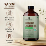 Botanic Hearth frasco 118 ml comparado con objetos para escala clara
