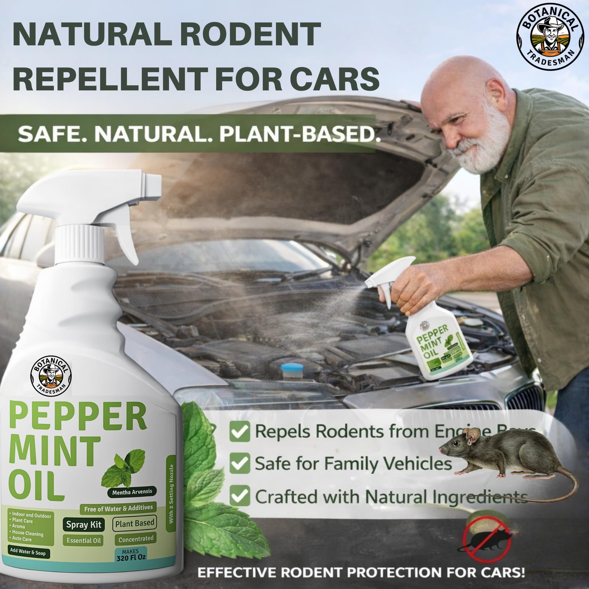 Botanical Tradesman gota de aceite para mostrar pureza y concentración