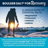 Boulder Salt en cuchara sobre verduras destacando mejor sabor
