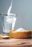Boulder Salt en cuchara list ready para sazonar con menos sodio
