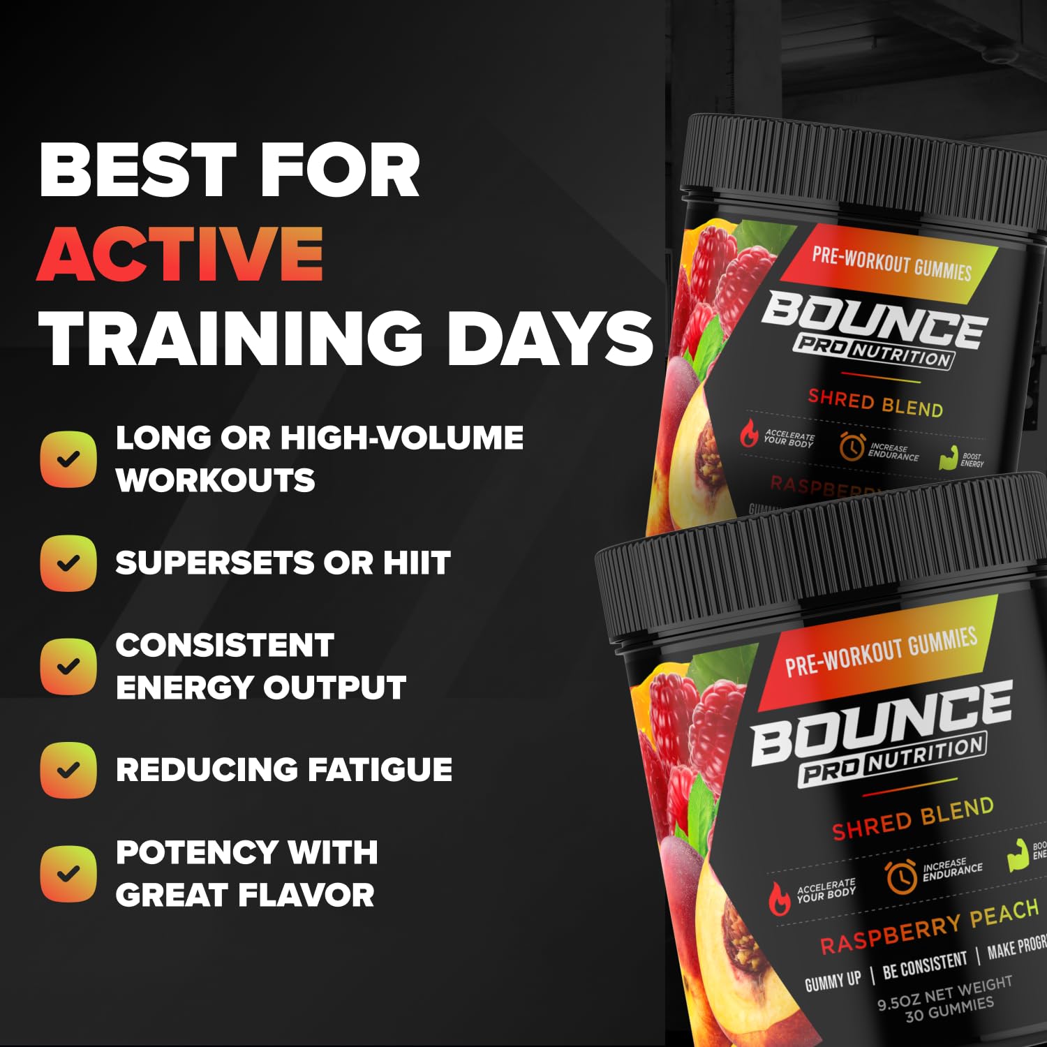 Bounce Pro sello de pruebas de terceros, garantía de pureza