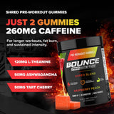Bounce Pro gomita en mano para comparar tamaño y portabilidad