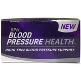 BPH Blood Pressure Health comparación de tamaño del caplet en la palma