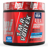 BPI Sports frasco frontal del empaque mostrando el diseño y la cantidad