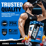 BPI Sports Best Aminos en ambiente de gimnasio mostrando uso y recuperación