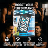 BPI Sports bebida mezclada en vaso hidratante lista para consumir