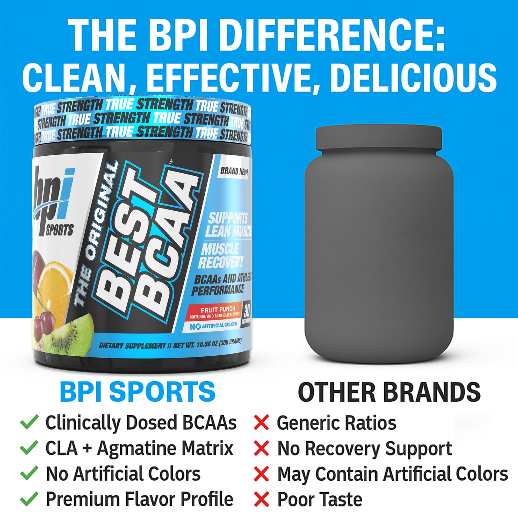 BPI Sports scoop con un servicio medido listo para preparar