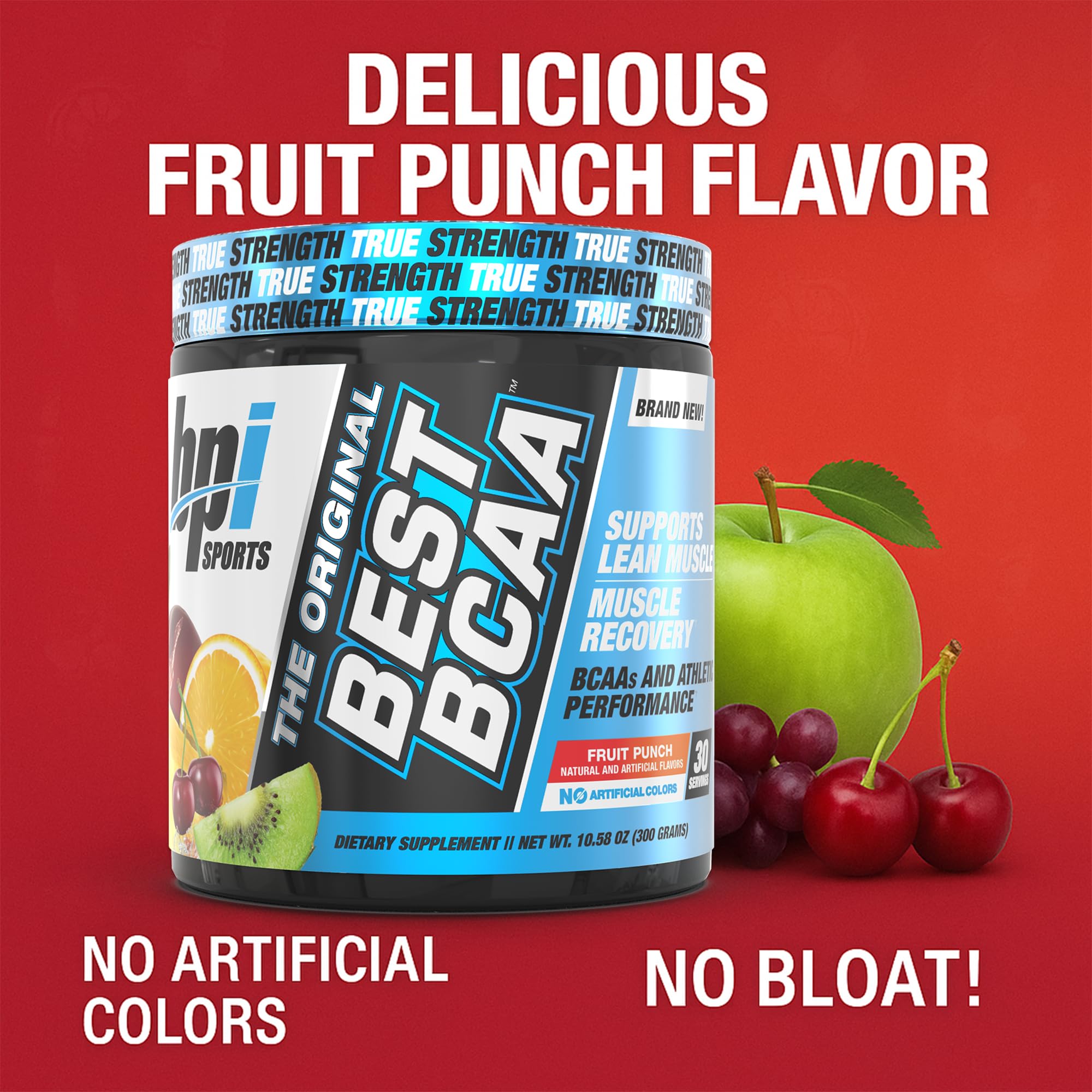 BPI Sports etiqueta de ingredientes destacando BCAA y CLA