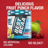 BPI Sports etiqueta de ingredientes destacando BCAA y CLA