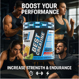 Close-up de sal del Himalaya en la fórmula BPI Sports Best Creatine para mejor absorción