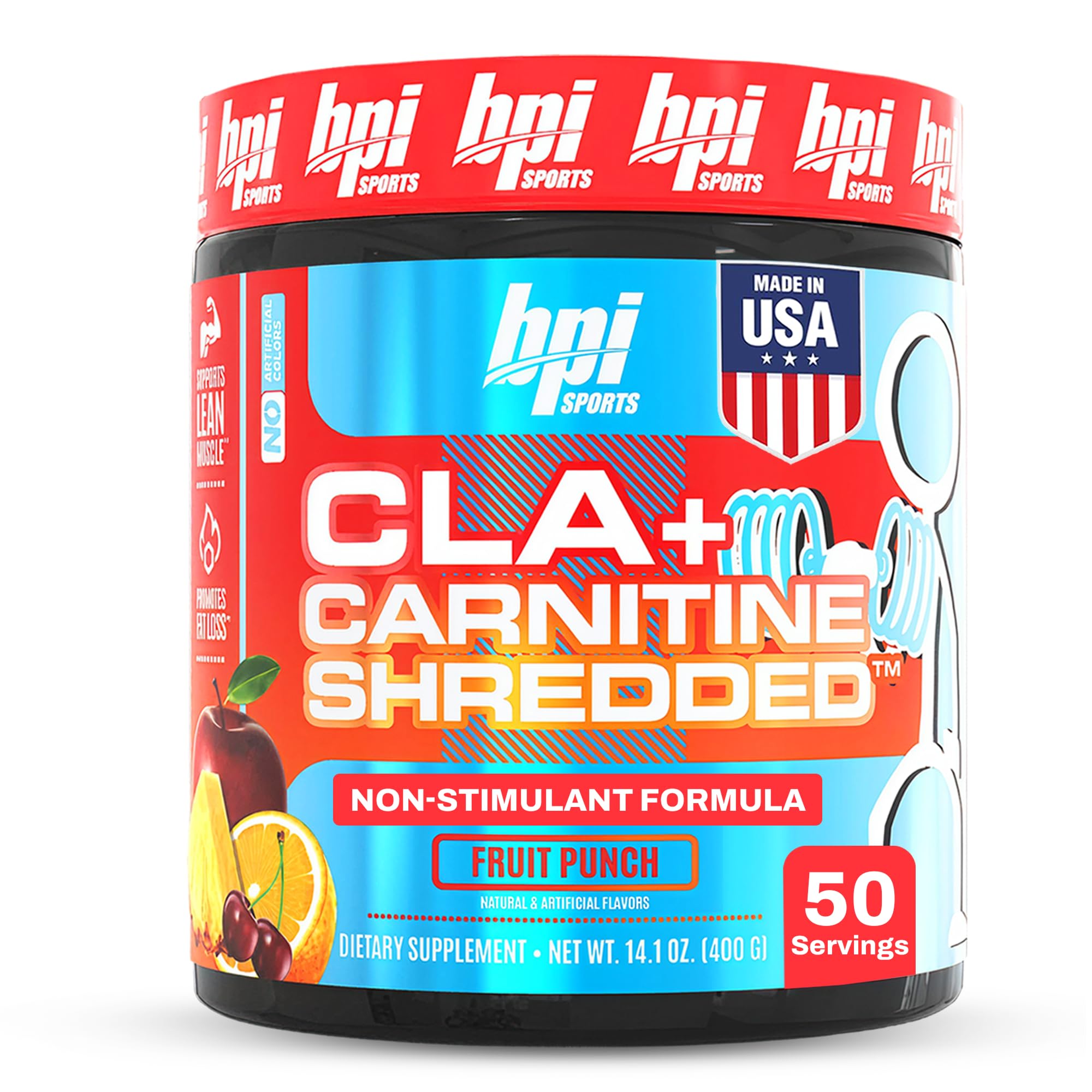 BPI Sports primer plano del polvo destacando su textura y mezcla