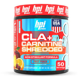 BPI Sports primer plano del polvo destacando su textura y mezcla