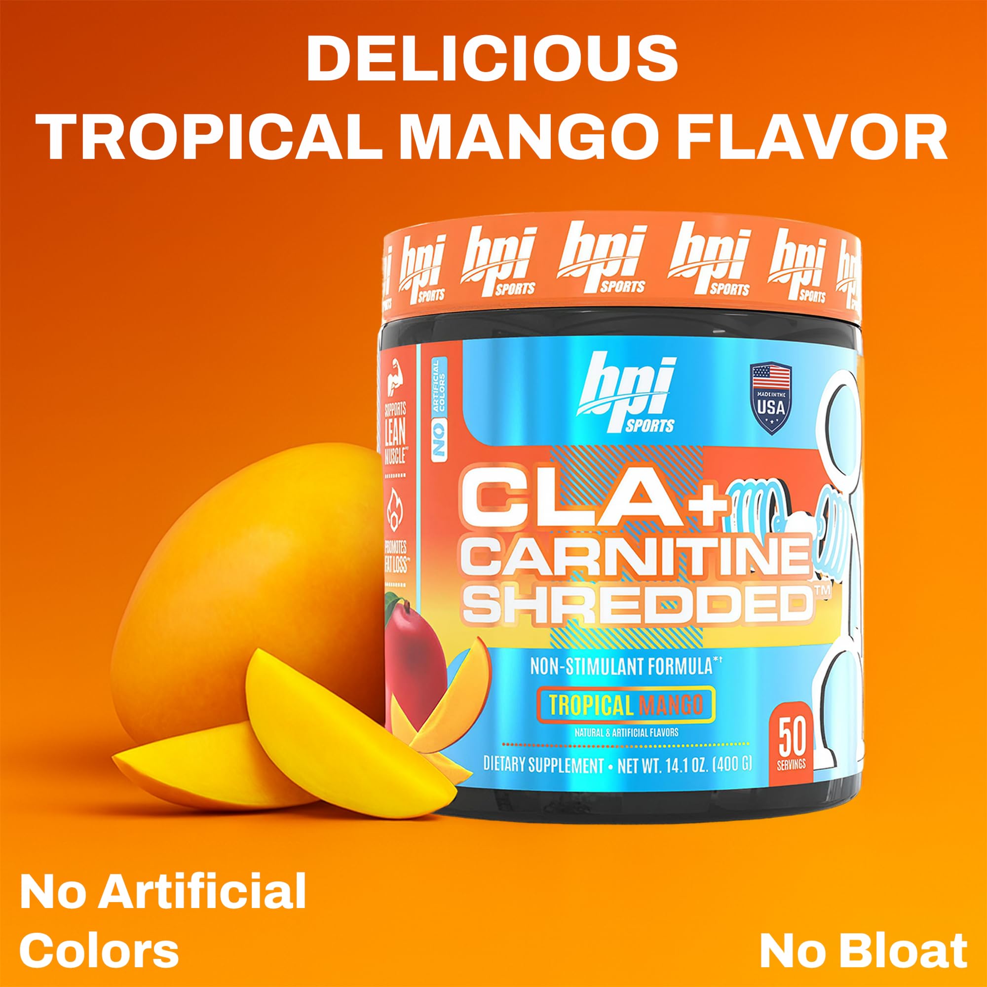 BPI Sports cucharada medidora con polvo lista para preparar