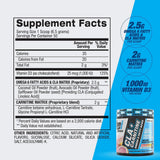 BPI Sports etiqueta de ingredientes mostrando CLA y L‑Carnitina activos