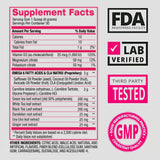 BPI Sports etiqueta con ingredientes para verificar CLA y L‑Carnitina