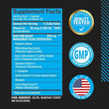 BPI Sports etiqueta con lista de ingredientes y beneficios claros