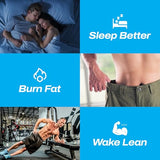 BPI Sports ingredientes clave visibles para apoyar metabolismo nocturno