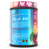 BPI Sports polvo textura cercano que facilita mezcla rápida y soluble