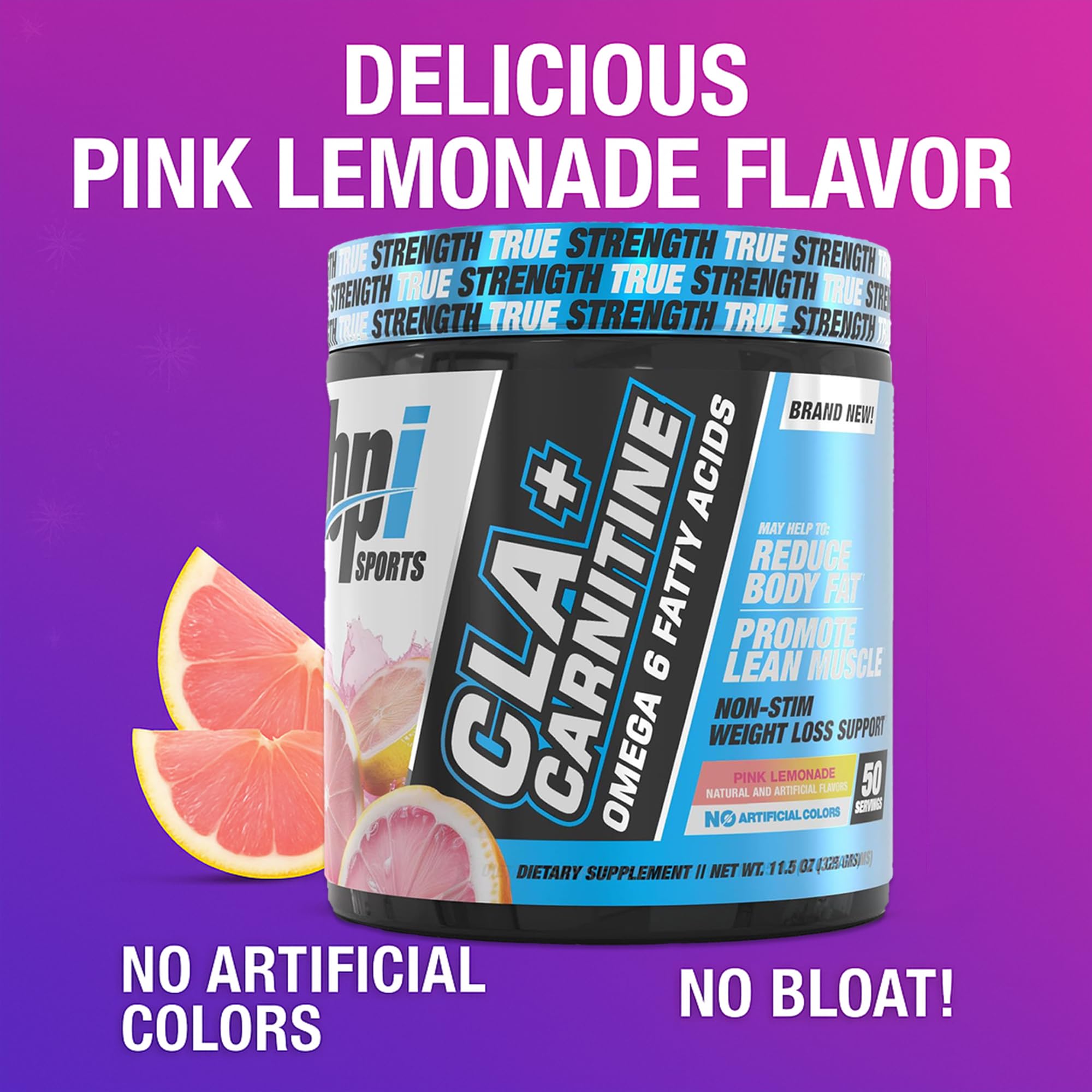 BPI Sports polvo en cuchara destacando textura fina y fácil disolución