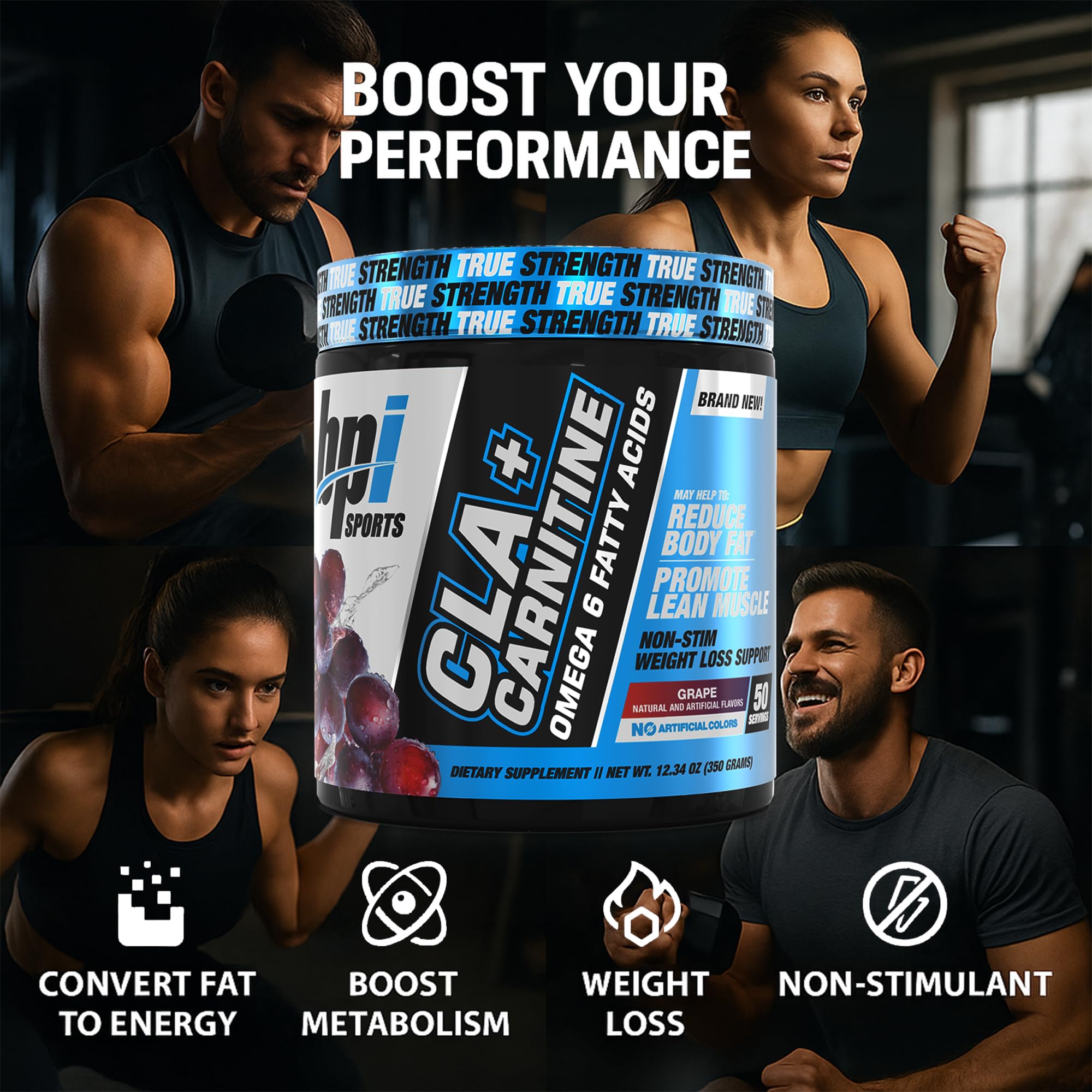 BPI Sports vaso mezclado listo para beber apoyo metabólico preentreno