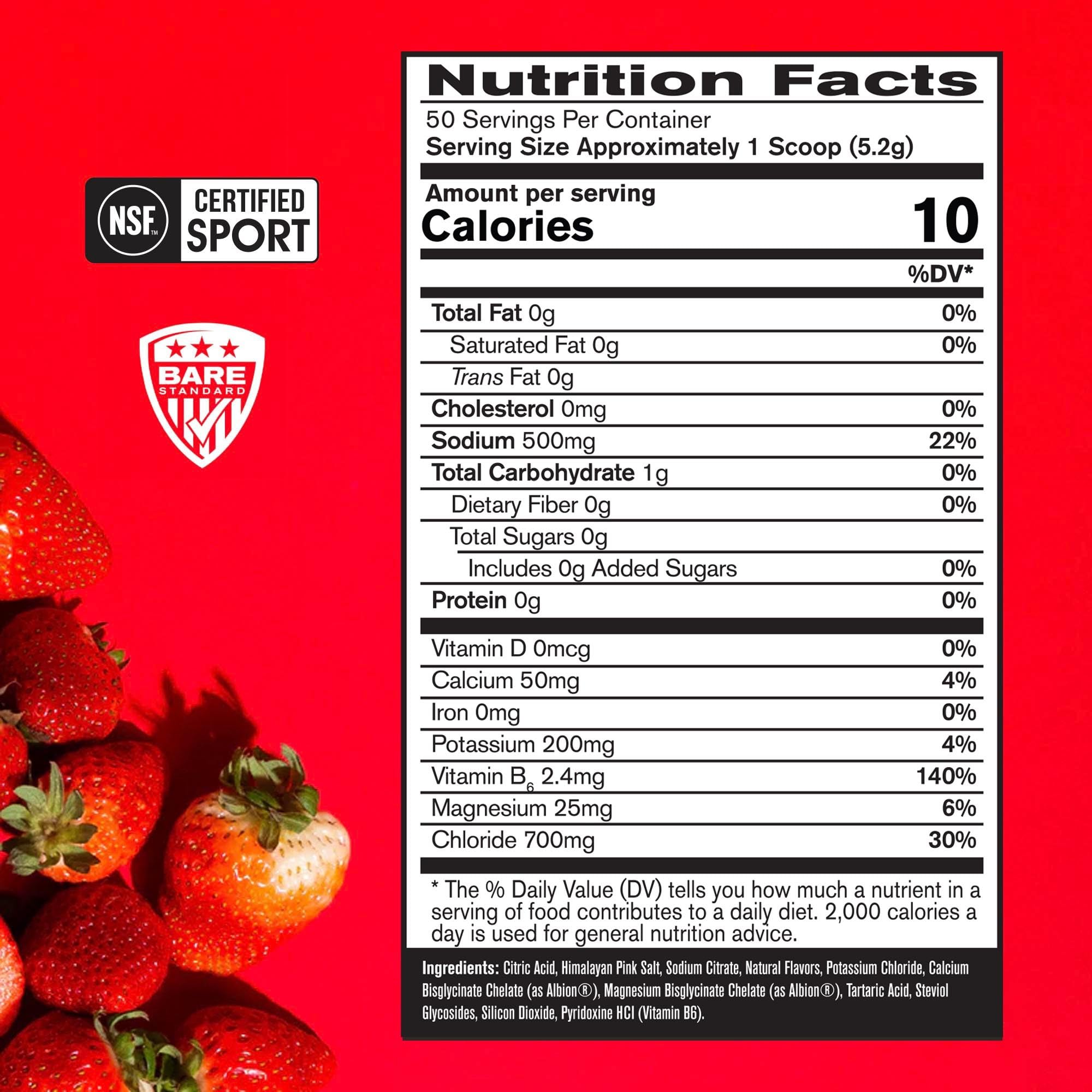 BARE PERFORMANCE NUTRITION polvo detalle y textura para mezcla rápida y disolución fácil
