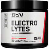 BARE PERFORMANCE NUTRITION envase frontal fresa mostrando porciones y beneficio hidratación