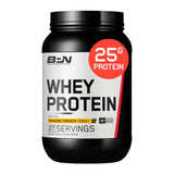 BARE PERFORMANCE NUTRITION envase frontal mostrando sabor Banana French Toast y beneficios