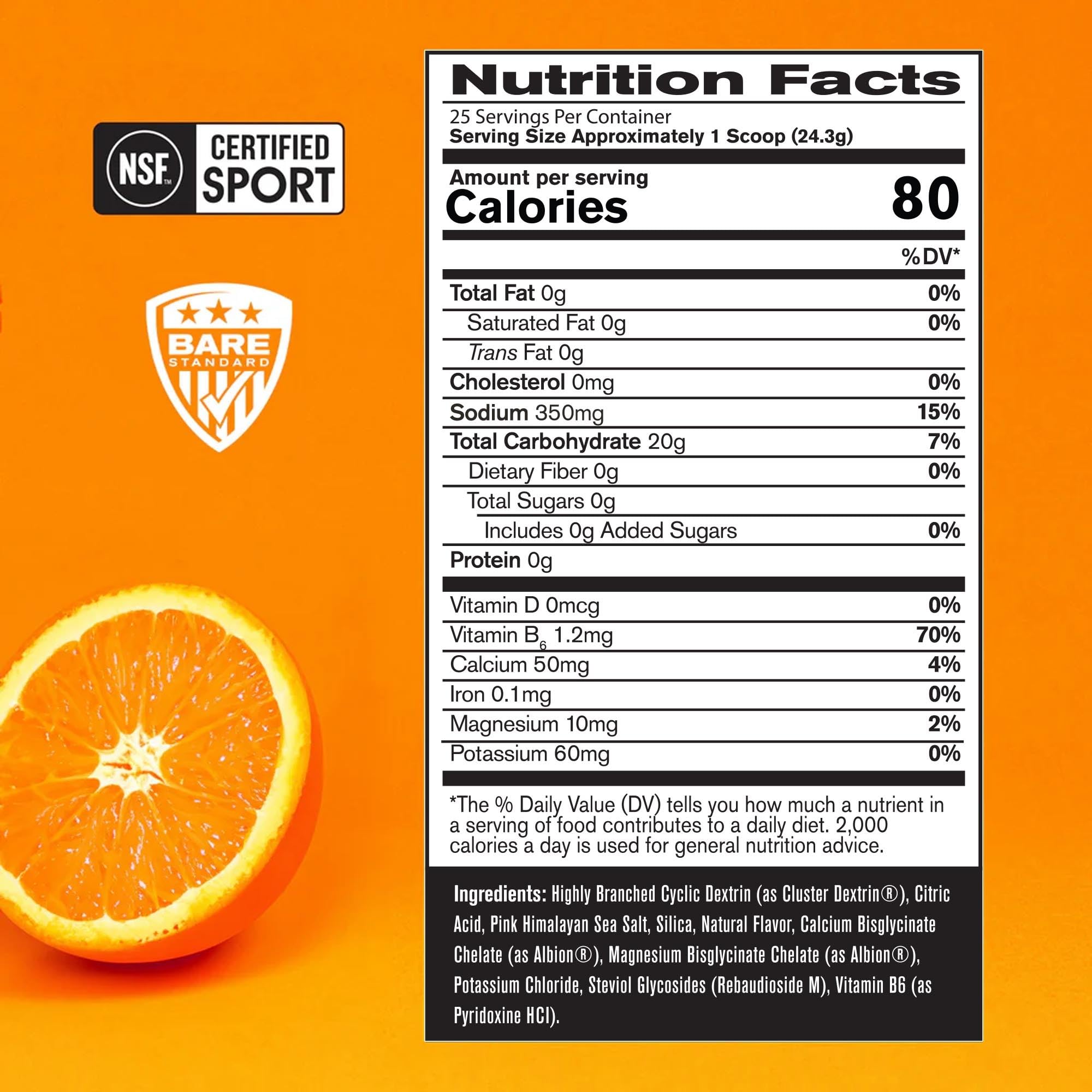 BARE PERFORMANCE NUTRITION polvo textura cercana, fácil mezcla y rápida absorción