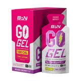 BARE PERFORMANCE NUTRITION empaque frontal del gel aporta portabilidad