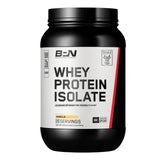 BARE PERFORMANCE NUTRITION envase frontal de vainilla, calidad y pureza visible
