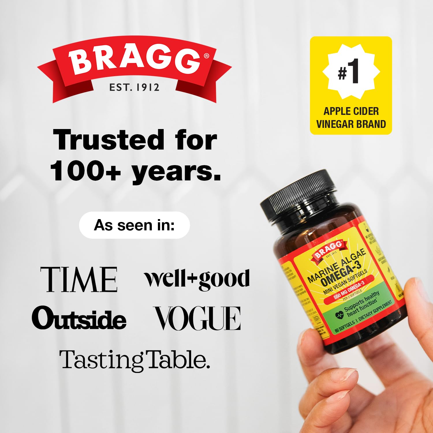 Cultivo de alga marina fuente de omega-3 usada por Bragg